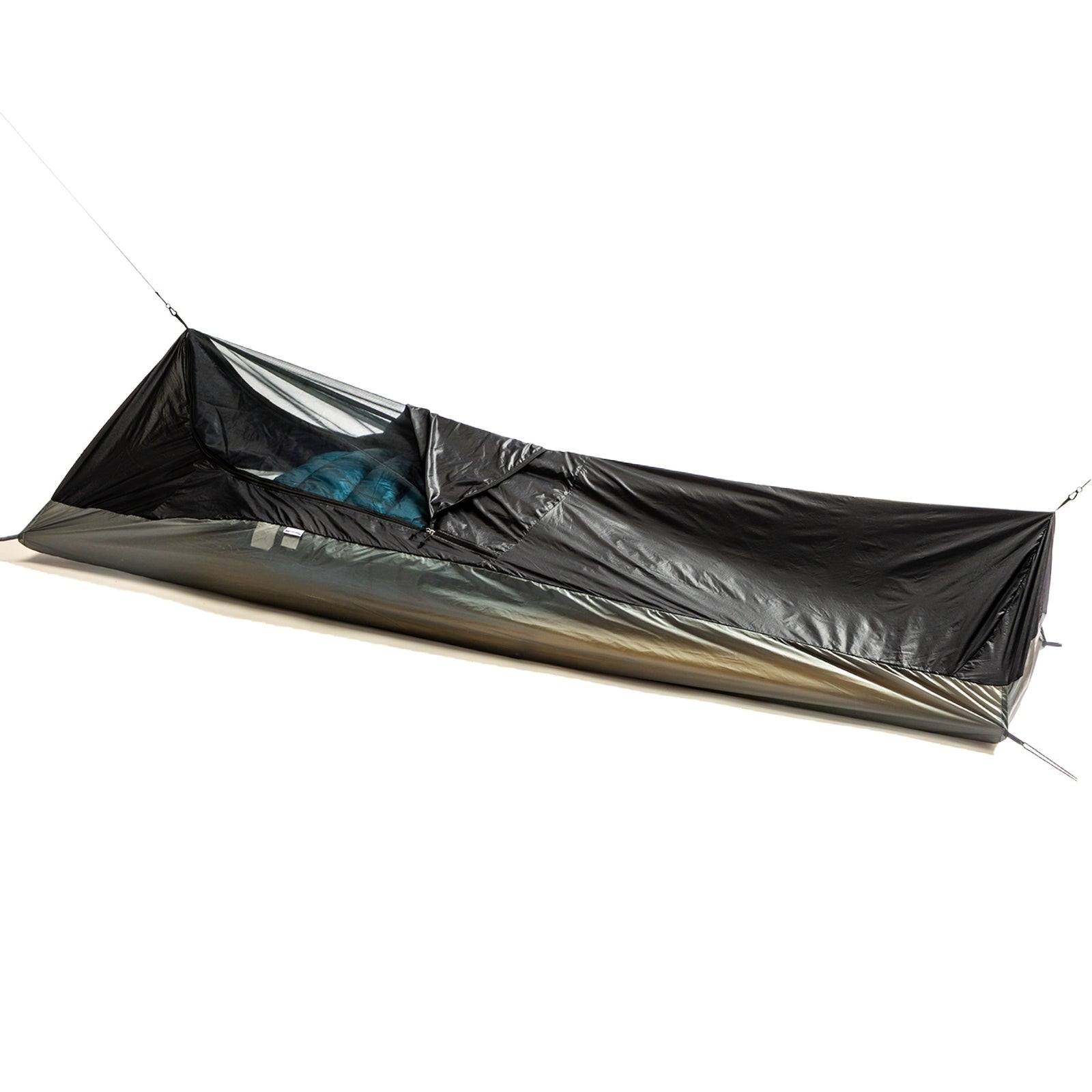 Wren Bivy partially unzipped