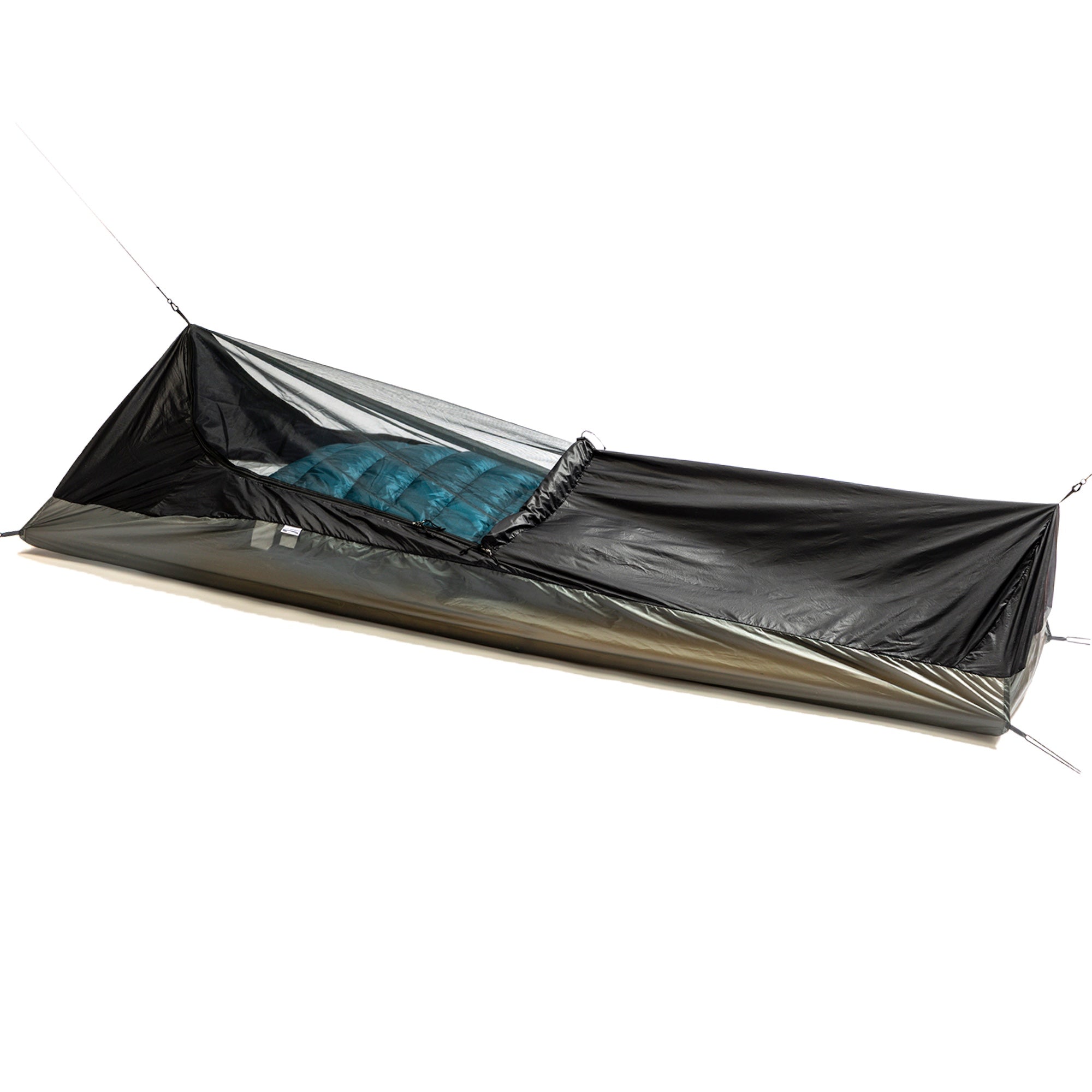Wren Bivy fully unzipped